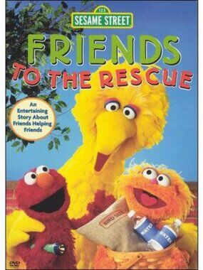 Sesame Street: Friends To The Rescue Big Bird Elmo Zoey Aid Disaster DVD